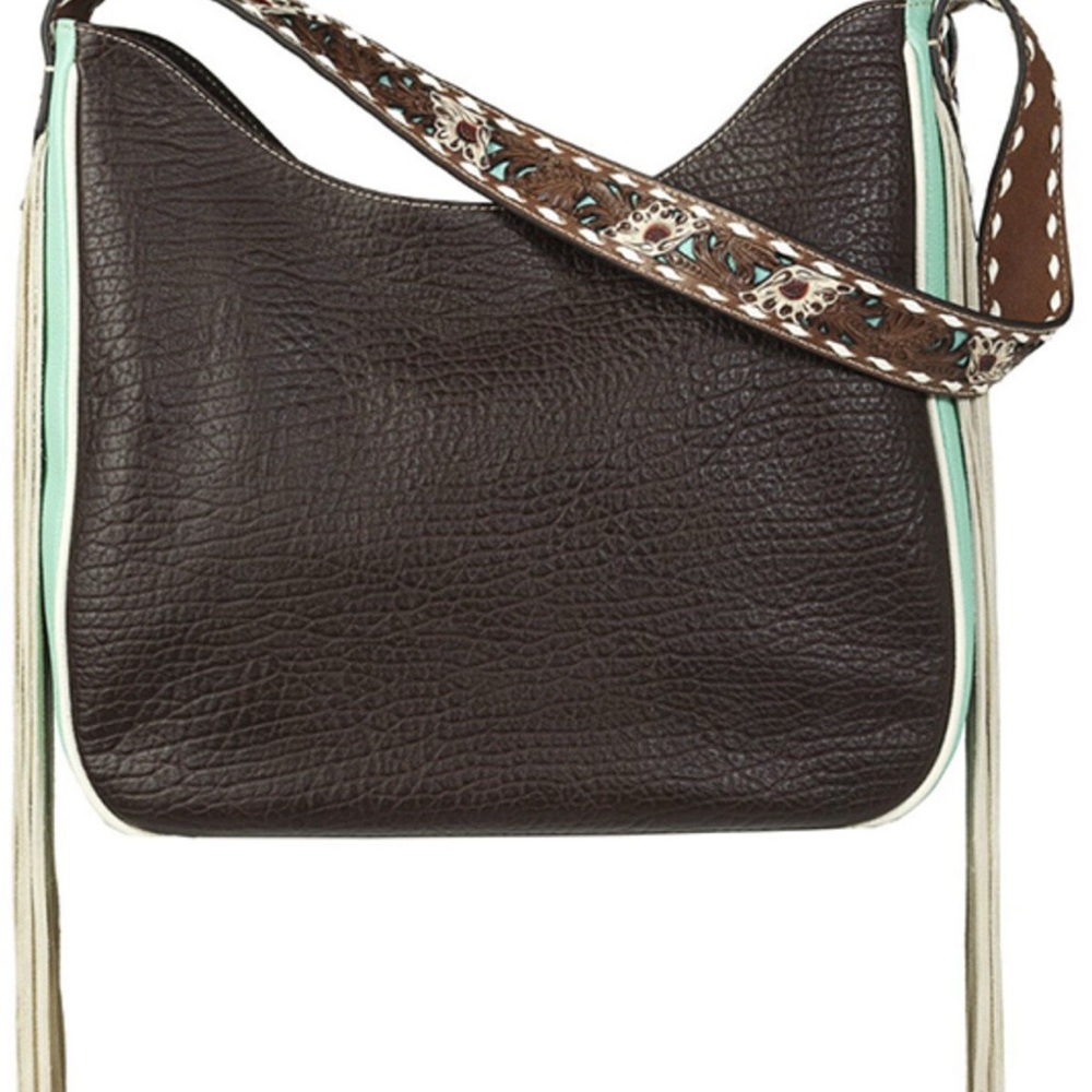 Brown Leather Shoulder Bag